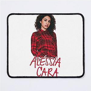 Alessia Cara Men's Short Sleeve Graphic Mouse Pad