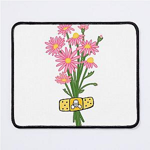 Alessia Cara band-aid and flowers Mouse Pad