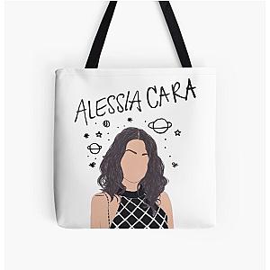 Alessia Cara Drawing All Over Print Tote Bag