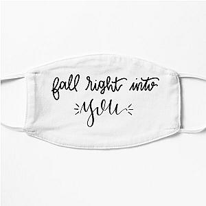 "Fall Right Into You" quote from song "Midnight" by Liam Payne and Alesso digital lettering Flat Mask