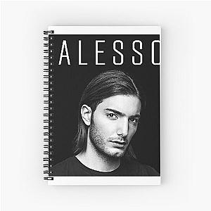 radeva Alesso music tour Spiral Notebook