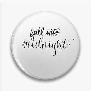 "Fall Into Midnight" quote from song "Midnight" by Liam Payne and Alesso digital lettering Pin