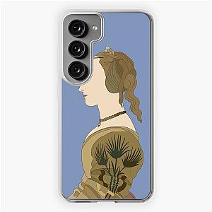 Inspired by Alesso Baldovinetti’s Portrait of a Lady in Yellow Samsung Galaxy Soft Case