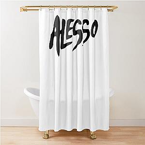 Alesso Logo   Shower Curtain