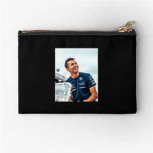 Alex Albon Always Pushing, Always Fighting Alex Albon Zipper Pouches