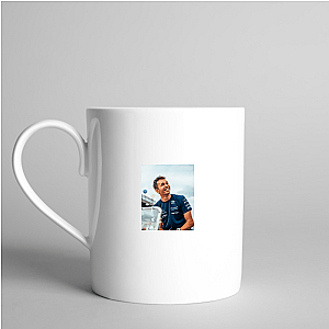Alex Albon Always Pushing, Always Fighting Alex Albon Mugs