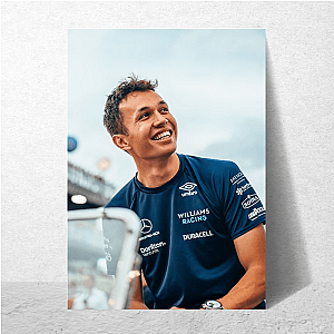 Alex Albon Always Pushing, Always Fighting Alex Albon Posters