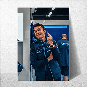 Alex Albon F1 Podium Finisher Alex Albon Posters