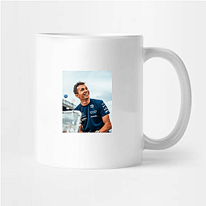 Alex Albon Always Pushing, Always Fighting Alex Albon Mugs