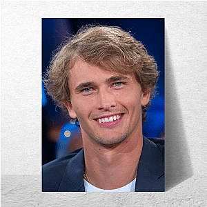 Zverev’s Serve = Thunder Alexander Zverev Posters