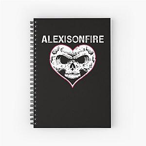 Alexisonfire Skull  Spiral Notebook