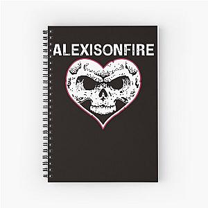 Alexisonfire skull Spiral Notebook