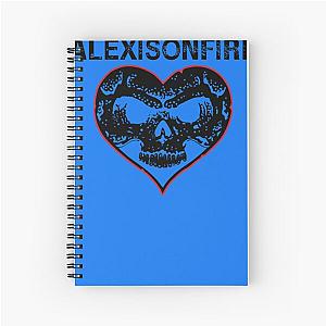 Alexisonfire skull (Black Version) Classic T-Shirt Spiral Notebook