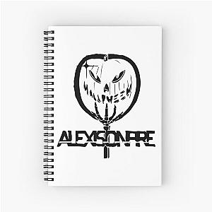 Alexisonfire Merch Pumpkin Spiral Notebook