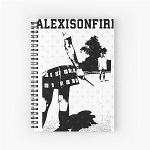 Alexisonfire Merch Knife Fight  Spiral Notebook