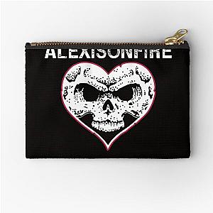 Alexisonfire Skull  Zipper Pouch