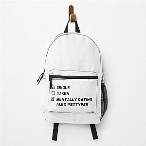 Mentally dating Alex Pettyfer backpack