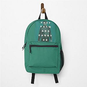 Keep calms and carry on ocean alex pettyfer backpack