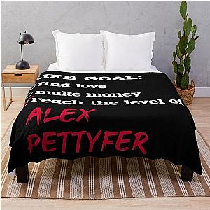 Alex Pettyfer - Life Goals Throw Blanket
