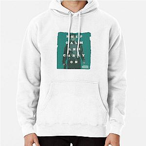 Keep Calm and Carry On Ocean Pullover Hoodie