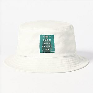 Keep Calm and Carry On Ocean Alex Pettyfer Bucket Hat