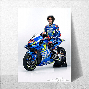 Álex Rins Always Battling Always Fast Álex Rins Posters