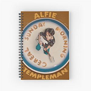 Sunday morning cereal - Alfie Templeman Spiral Notebook