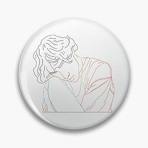 soft alfie templeman contour sticker Pin