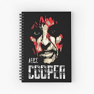 Alice Cooper Classic Vintage Vol.011 Spiral Notebook