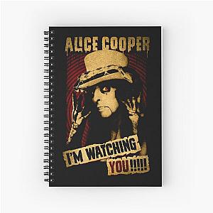 Alice Cooper Classic Vintage Vol.06 Spiral Notebook