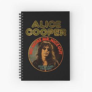 Alice Cooper Classic Vintage Vol.012 Spiral Notebook