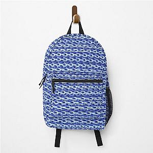 Blue chains. Backpack