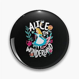 Alice In Wonderland Cutout Alice Girls Pin