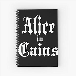 ALICE IN CHAINS Spiral Notebook