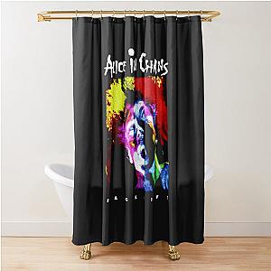 Stress Alice in Ch-ains. Facelift Shower Curtain