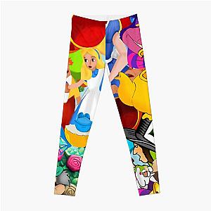 alice in wonderland  Leggings