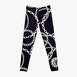 Ediemagic Medusa in Silver chains Leggings