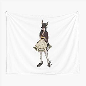 Alice Madness Returns Late but Lucky outfit Tapestry