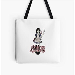 Alice in Madness Returns All Over Print Tote Bag