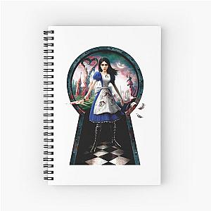 Funny Gift For Alice Madness Return Spiral Notebook