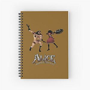 Alice Madness Returns Spiral Notebook