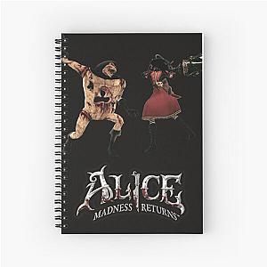 Alice Madness Returns Classic Spiral Notebook