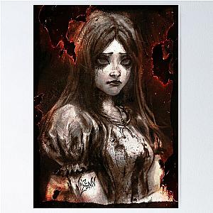 Alice Madness Returns Burning Photo Poster