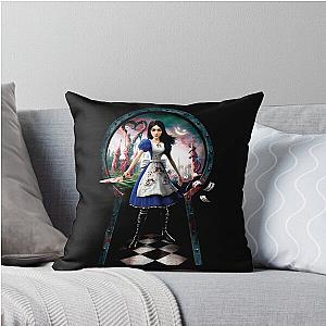 Alice in Wonderland Madness Returns Classic Throw Pillow
