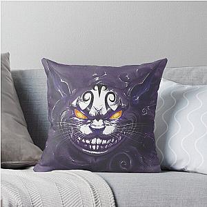 Cheshire Cat: Alice in Wonderland Returns Throw Pillow