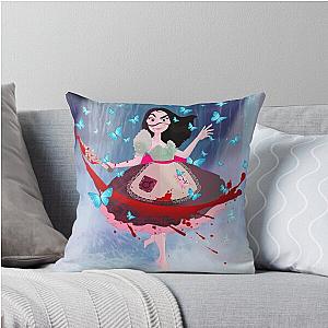 Alice Madness Returns Fan Art Throw Pillow