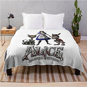 Mens Best Alice in Wonderland Returns Cute Gifts Throw Blanket