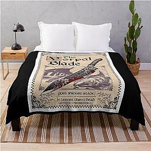 The Vorpal Blade Alice in Wonderland Madness Returns Throw Blanket