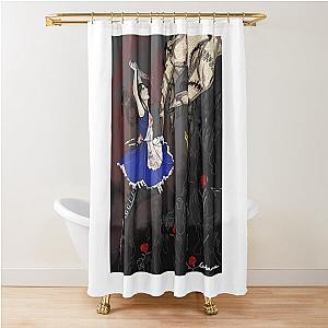 Alice in Wonderland Gifts Returns Long Shower Curtain