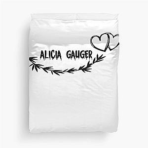 alicia gauger , gauger, alicia  Duvet Cover